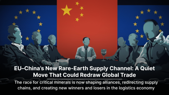 Rare earth supply chain