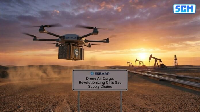 ESBAAR drone air cargo for oil and gas sector
