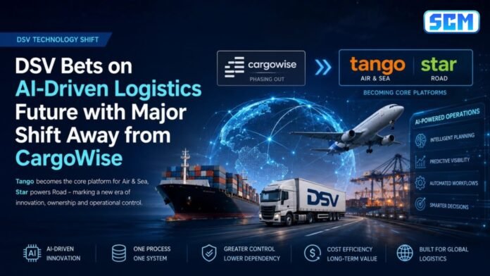 DSV Shifts from CargoWise to Tango AI Logistics