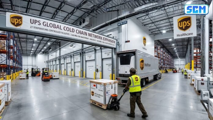UPS cold chain network expansion