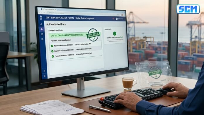 DGFT removes physical challan EODC 2026