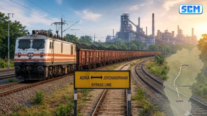 Adra Joychandipahar bypass line Railways 2026